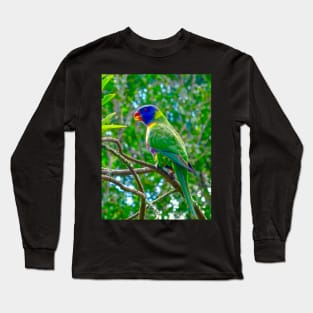 The Rainbow Lorikeet! Long Sleeve T-Shirt